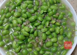 烂肉闷毛豆的做法图解4