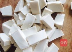 鸭血炖豆腐的做法图解1