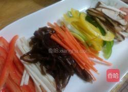七彩肉丝的做法图解1