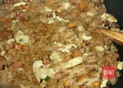 萝卜火腿蛋炒饭的做法图解7
