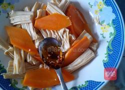 红油腐竹的做法图解6