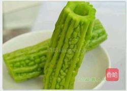 苦瓜紫薯圈的做法图解1