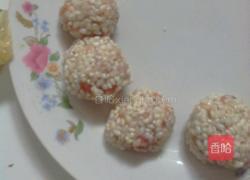 珍珠丸子的做法图解4