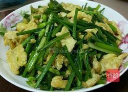 韭菜芯炒蛋花的做法图解7