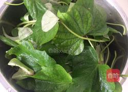 蒜香番薯叶的做法图解2