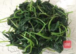 蒜香番薯叶的做法图解5