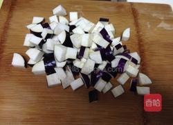 香菇肉末茄子的做法图解3