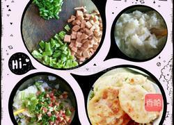 菜蔬火腿土豆饼的做法图解6