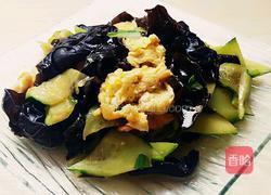 木耳黄瓜炒鸡蛋的做法图解7