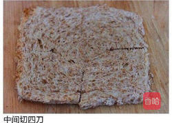 火腿青豆土司杯的做法图解3