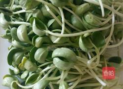 芝香凉拌豆苗的做法图解1