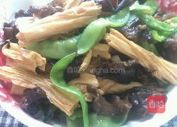 腐竹炒木耳的做法图解13