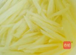 炒藕条的做法图解2