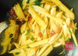 炒藕条的做法图解4
