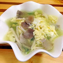 鲜菇蛋花汤的做法[图]