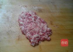 肉沫豆腐丸的做法图解1