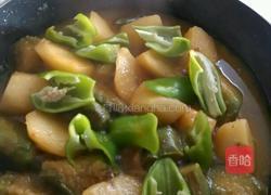 土豆炖茄子的做法图解7