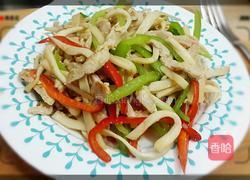 杏鲍菇炒里脊肉/时令蘑菇炒里脊的做法图解6