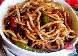 豆角焖面的做法图解8