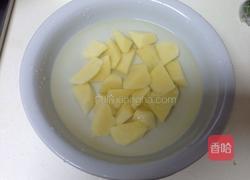 扁豆烧土豆的做法图解4