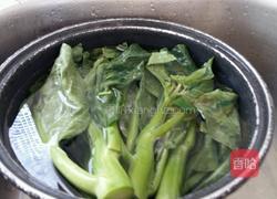 素炒芥蓝的做法图解1