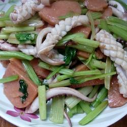 炒鲜鱿的做法[图]