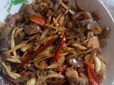 爆炒鸭杂