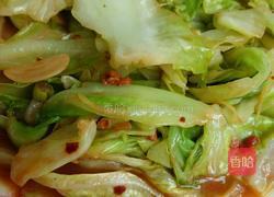 小炒圆白菜的做法图解6