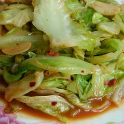 小炒圆白菜的做法[图]