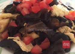 木耳炒鸡蛋的做法图解5