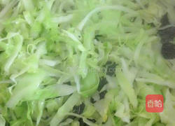 包菜鸡蛋炒粉丝的做法图解4