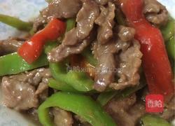 青椒牛肉小炒的做法图解8