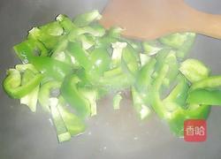 菜椒炒火腿的做法图解5