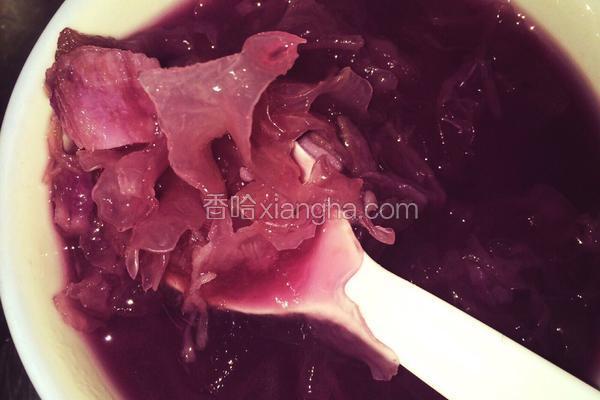 紫薯银耳汤（高压锅版）