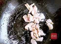 尖椒豆片炒肉的做法图解4