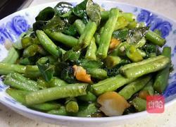 九层塔炒豆角的做法图解7