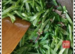 炒四丝的做法图解8