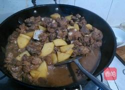 土豆烧排骨豇豆 五香味的做法图解3