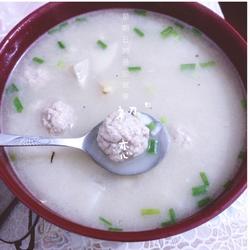 芋艿肉丸汤的做法[图]
