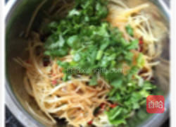 凉拌香辣土豆丝的做法图解9