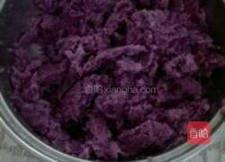 燕麦紫薯的做法图解2