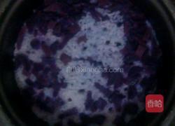 紫薯蒸米的做法图解4