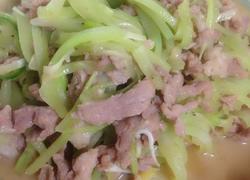 莴笋炒肉丝