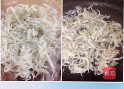 银鱼煎蛋的做法图解1