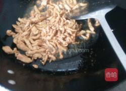 鸡肉香干烧豇豆的做法图解3