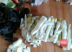 笋尖炒腊肉的做法图解3