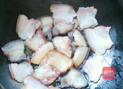 笋尖炒腊肉的做法图解4