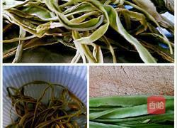 贡菜炒肉的做法图解1