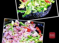 贡菜炒肉的做法图解3