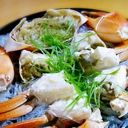 清蒸粉丝肉蟹的做法[图]